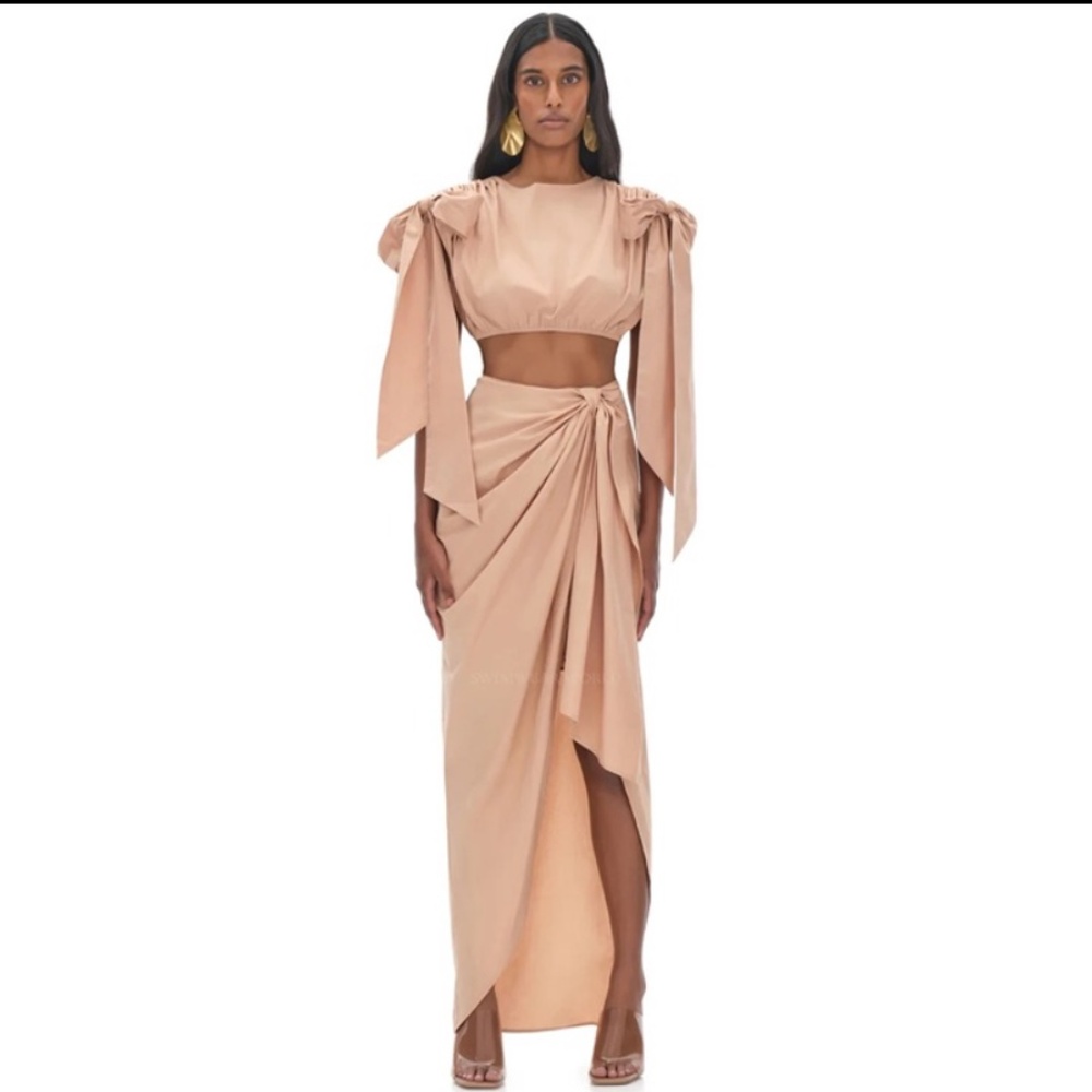 Andrea Iyamah Halima crop top